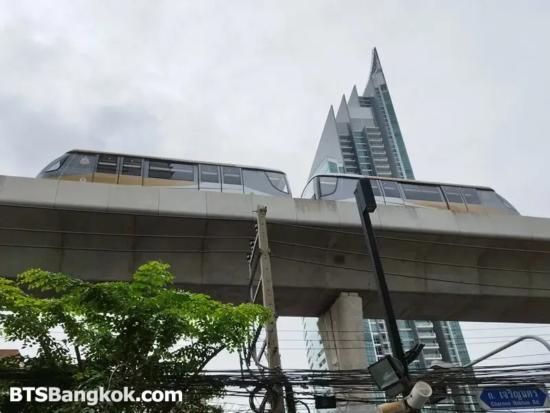 Bangkok BTS Gold Line Train